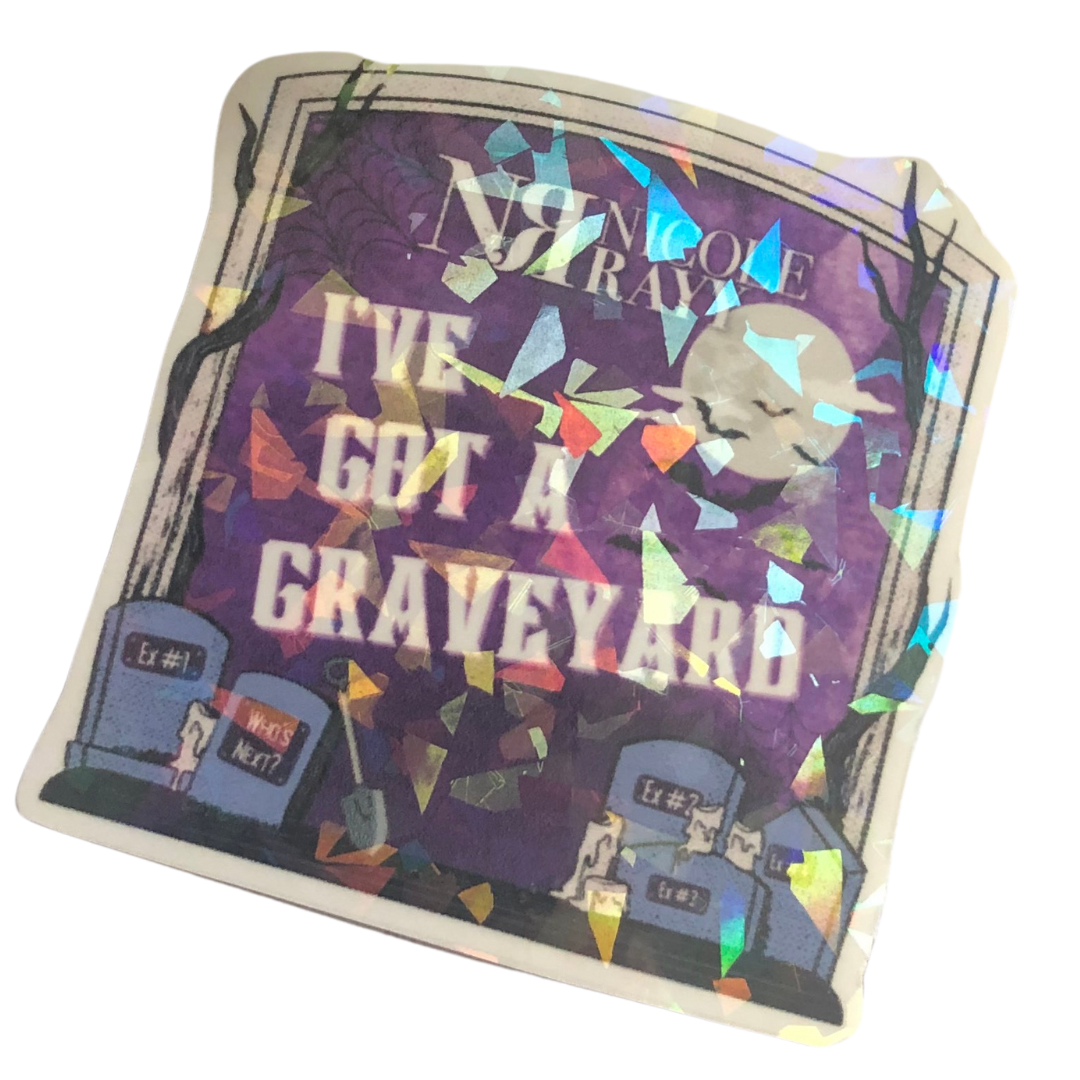 Graveyard sticker